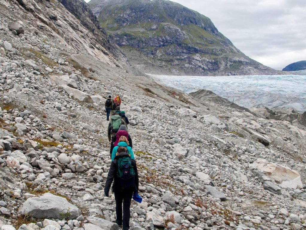 Jostedalsbreen optionele hike gletsjer